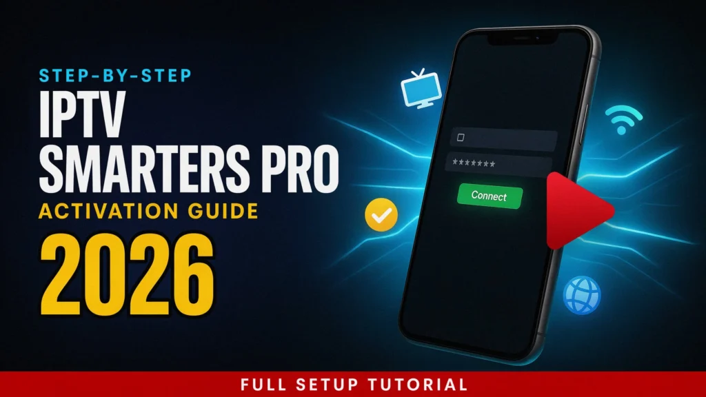 IPTV Smarters Pro activation guide 2026