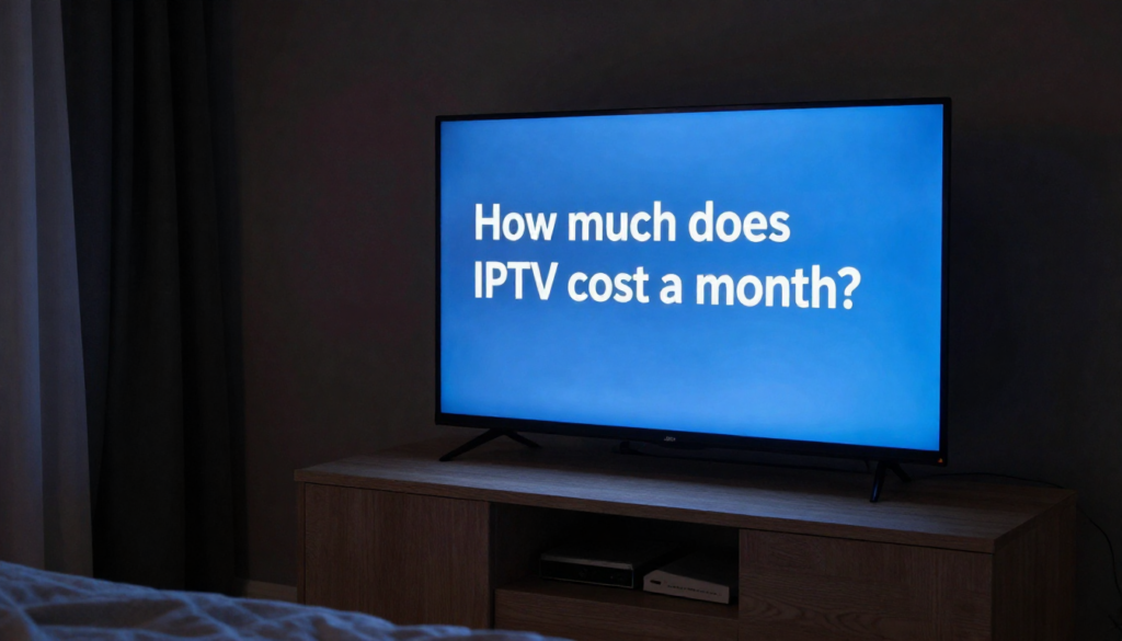 How much does IPTV cost a month?